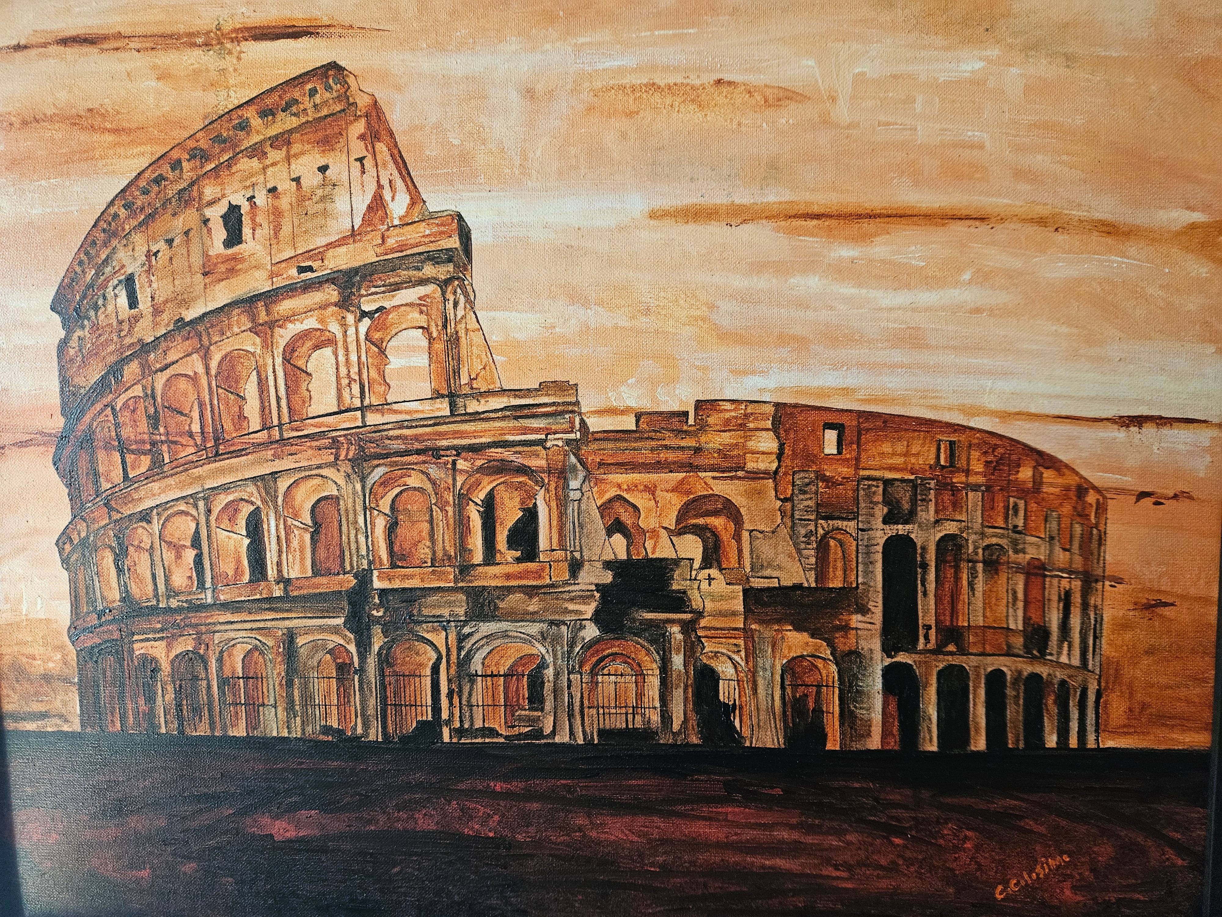 Coliseum in Rome by Catherine Colosimo