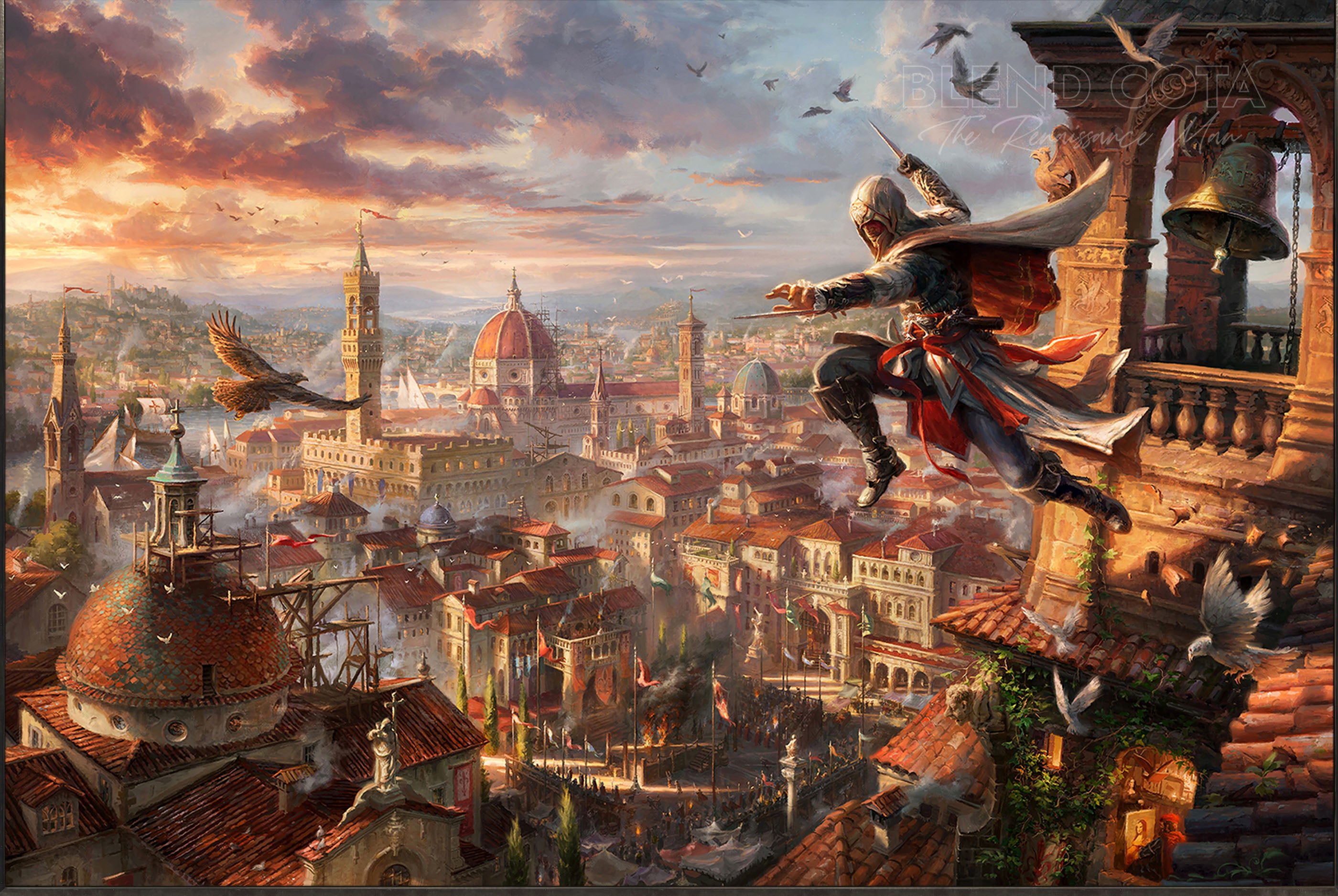 Assassin's Creed Florence-MBE-C1/1 Limited Edition Canvas by Blend Cota