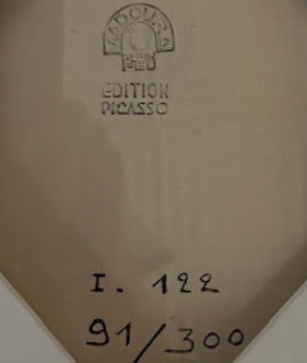 Pablo Picasso, Tete de faune (Faun's Head), 1948 A.R. 51