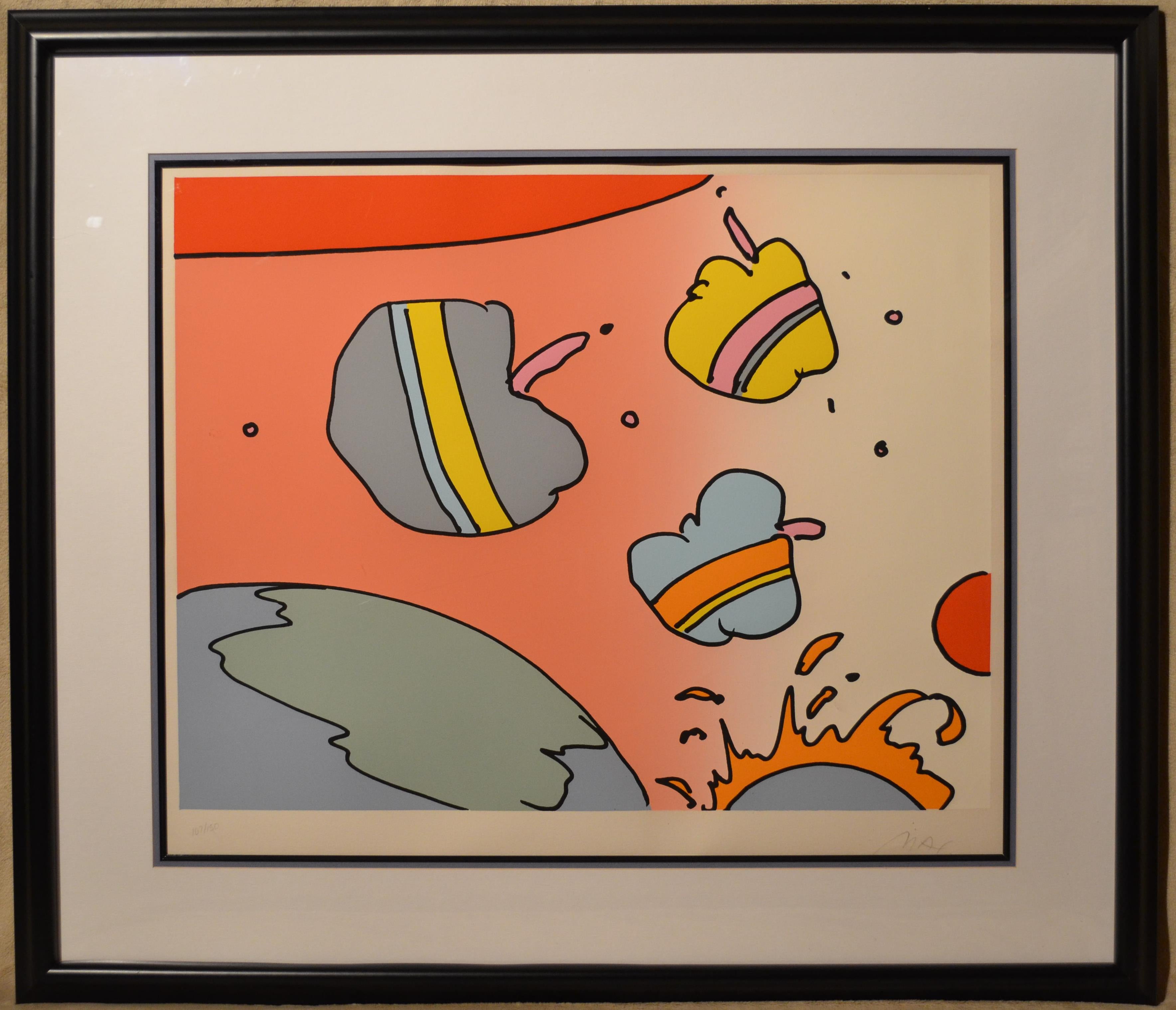 Space Rainbow by Peter Max