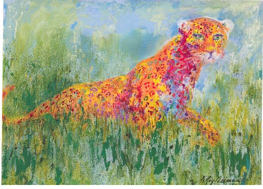 Prowling Leopard by LeRoy Neiman