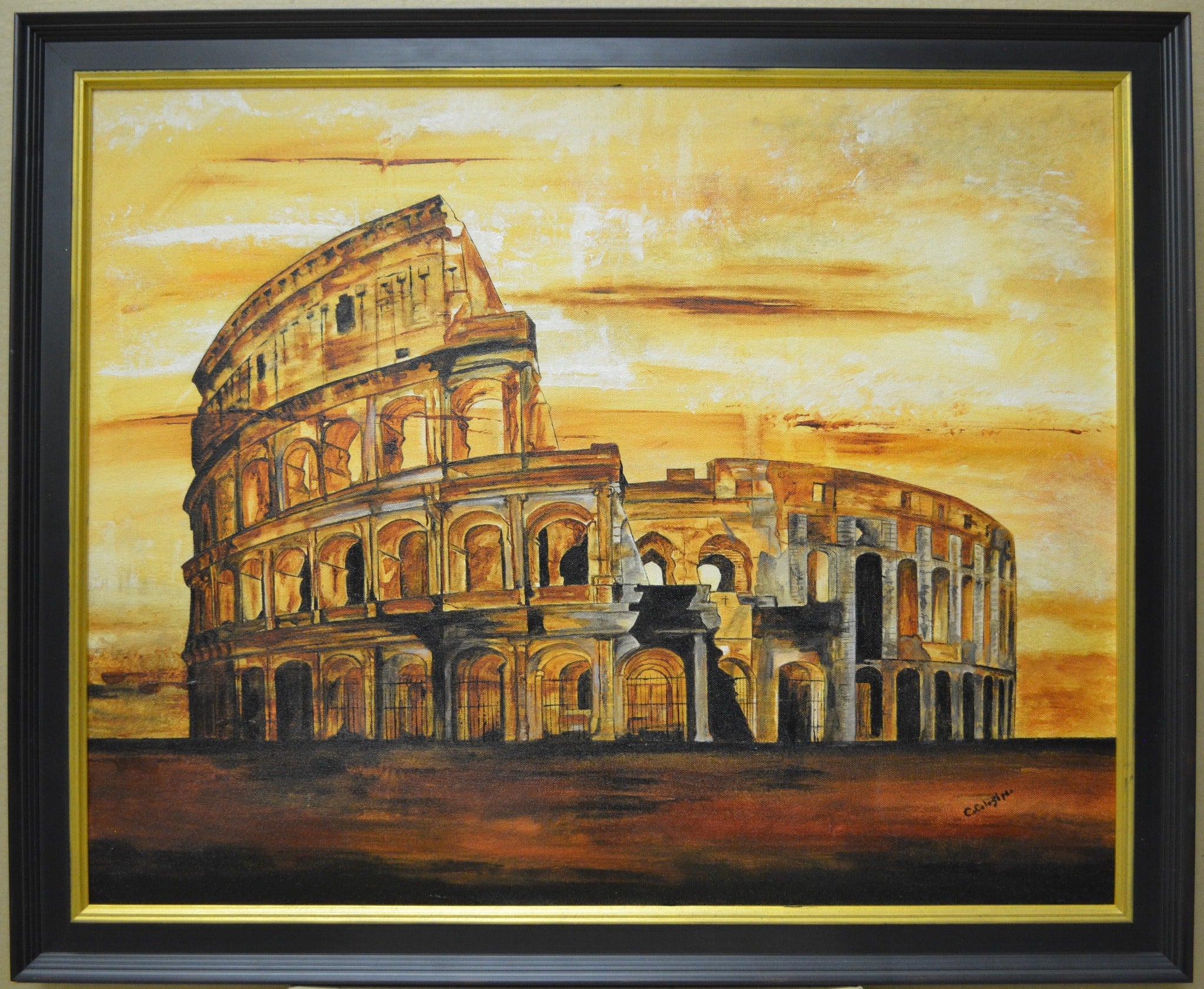 Ancient Colosseum by Catherine Colosimo