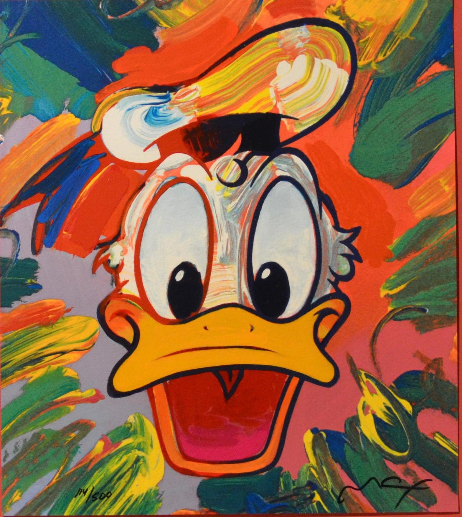 Donald Duck 1 by Peter Max