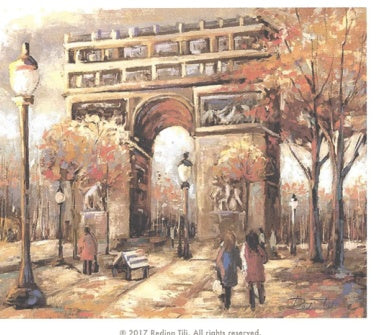 Arc de Triomphe by Redina Tili, Michael Eskow collection