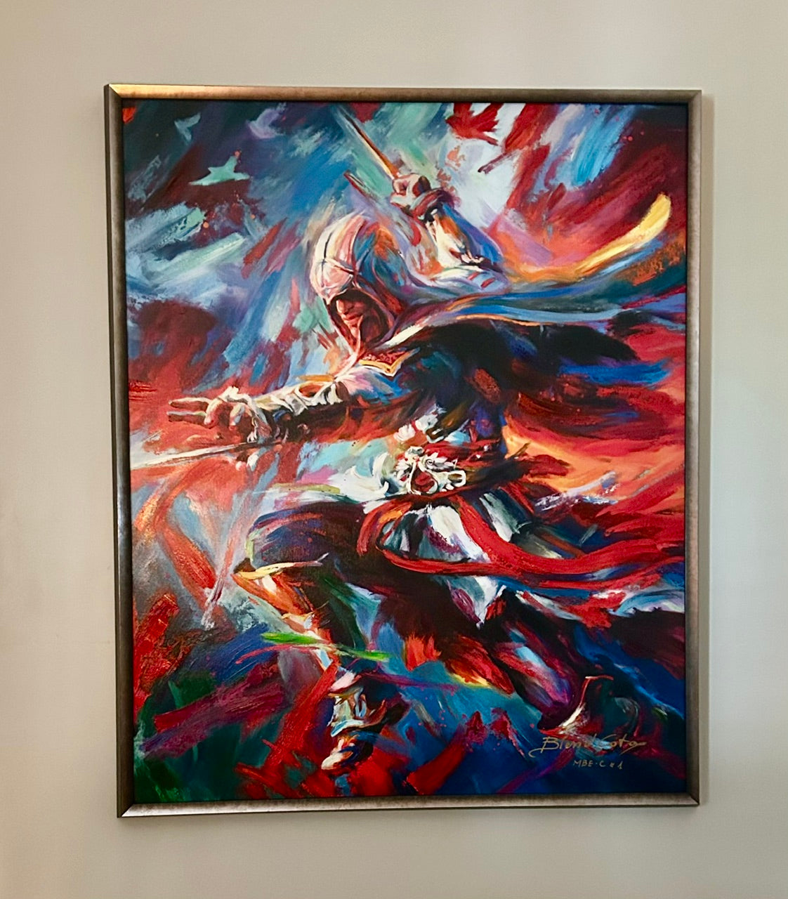 Ezio Auditore original artwork by Blend Cota