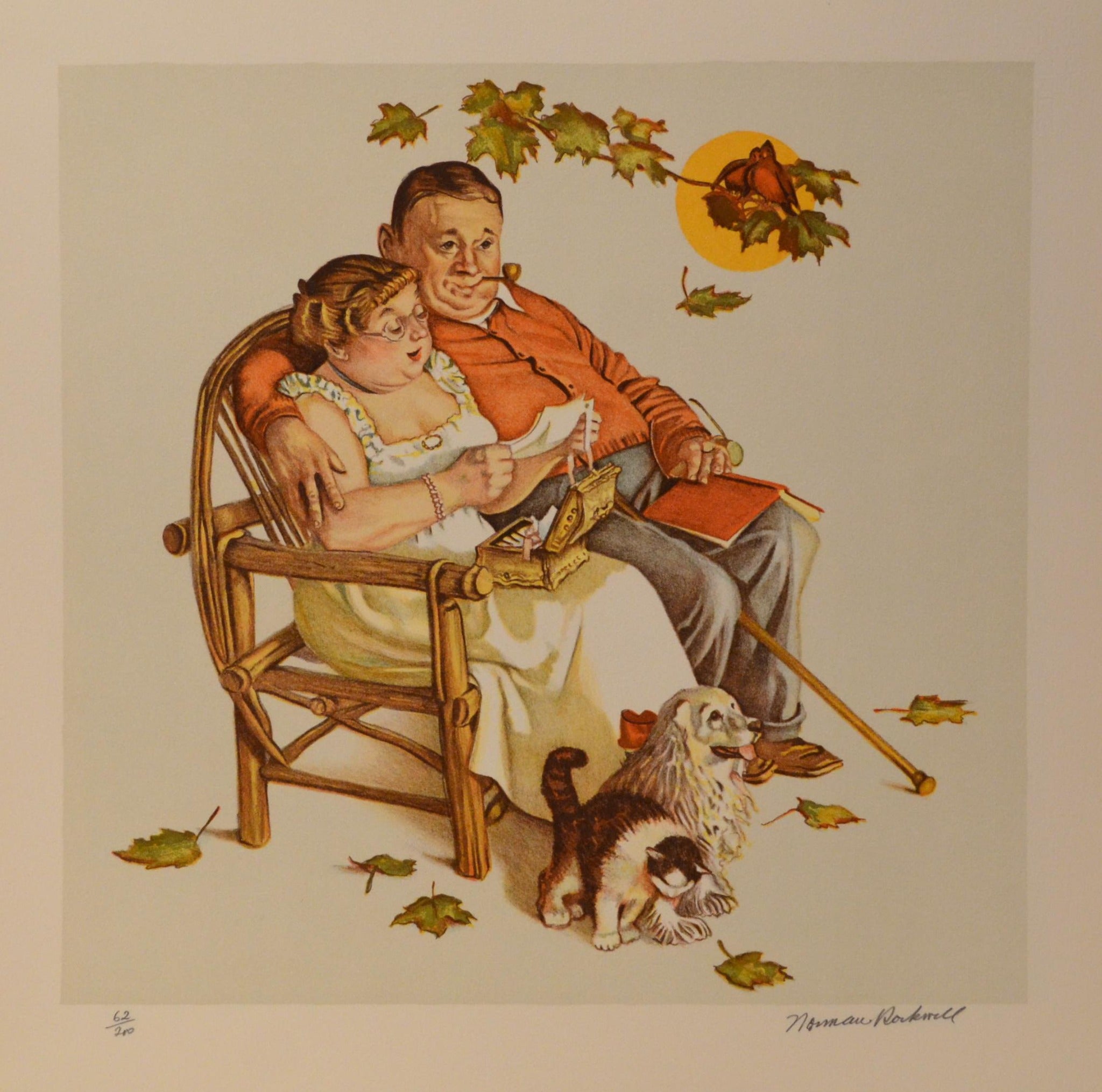Four Ages of Love 3 by Norman Rockwell
