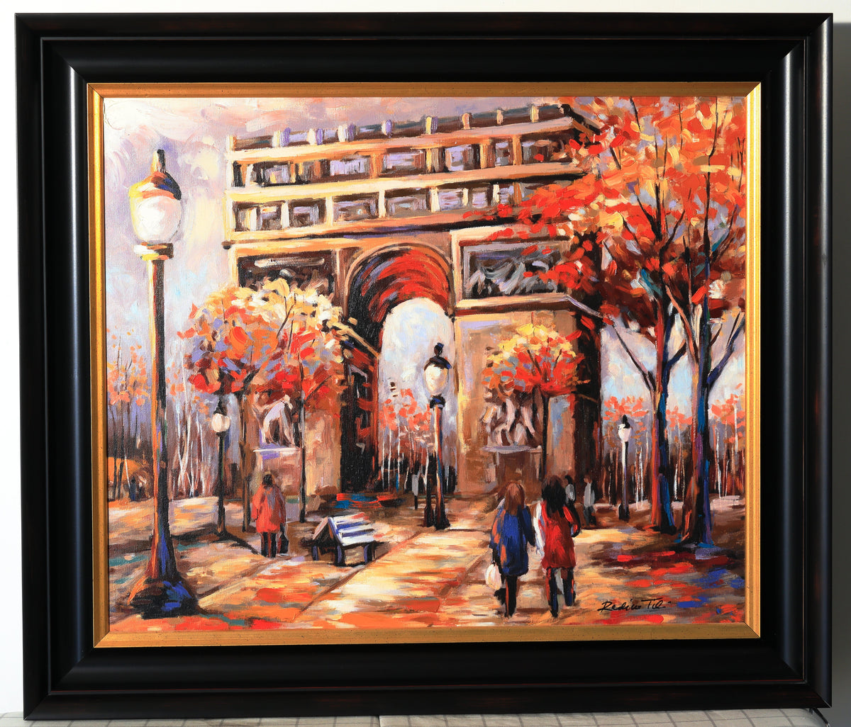 Arc de Triomphe XXXVII by Redina Tili, new high-resolution owner-supplied photograph from Gary Odehnal