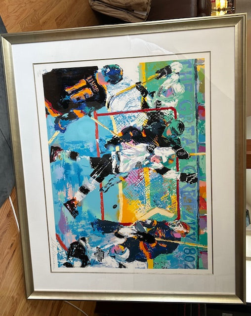 Hockey action artwork draft listing