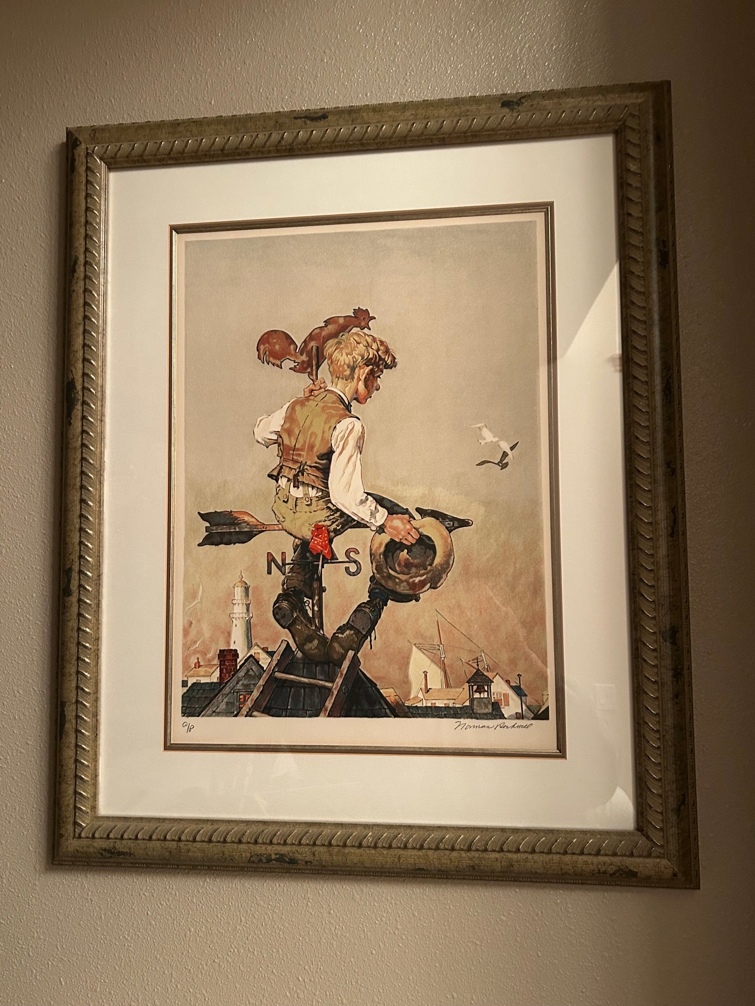 Under Sail by Norman Rockwell