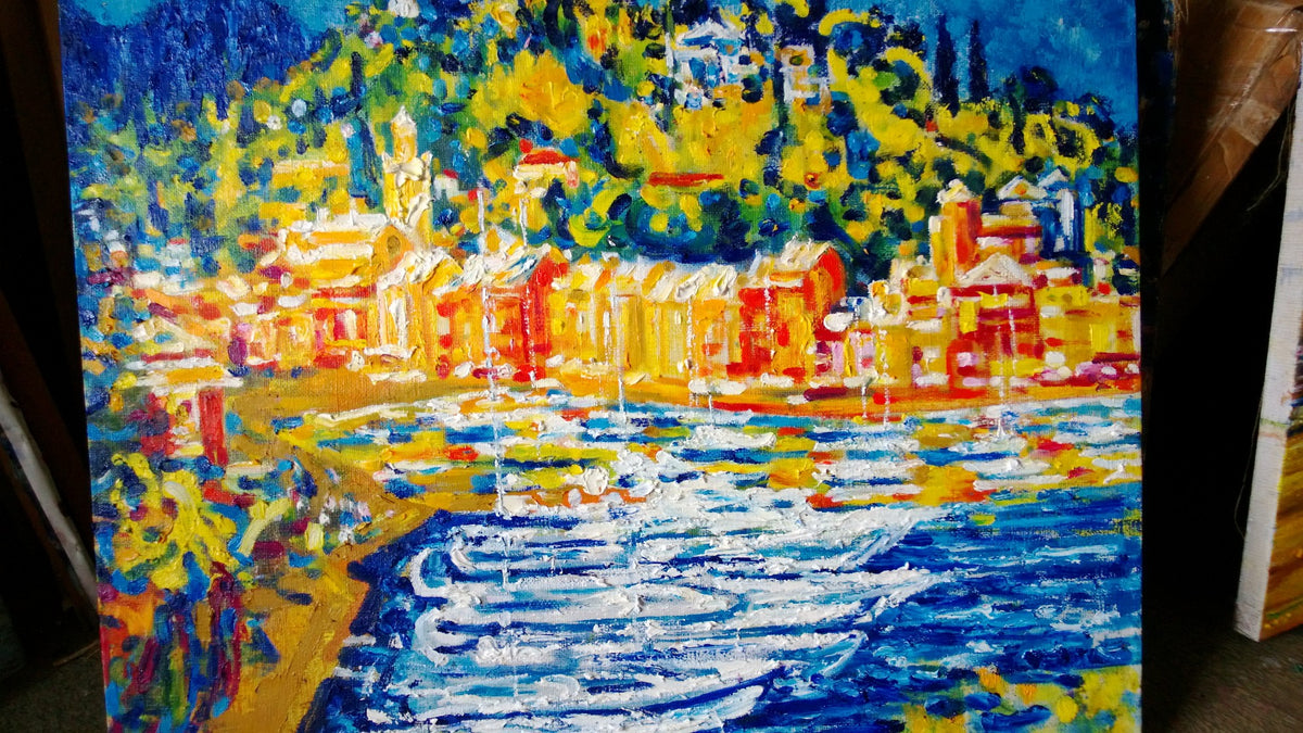 Portofino Afternoon by Alexandre Evgrafov, KMB Calgary Collection Three