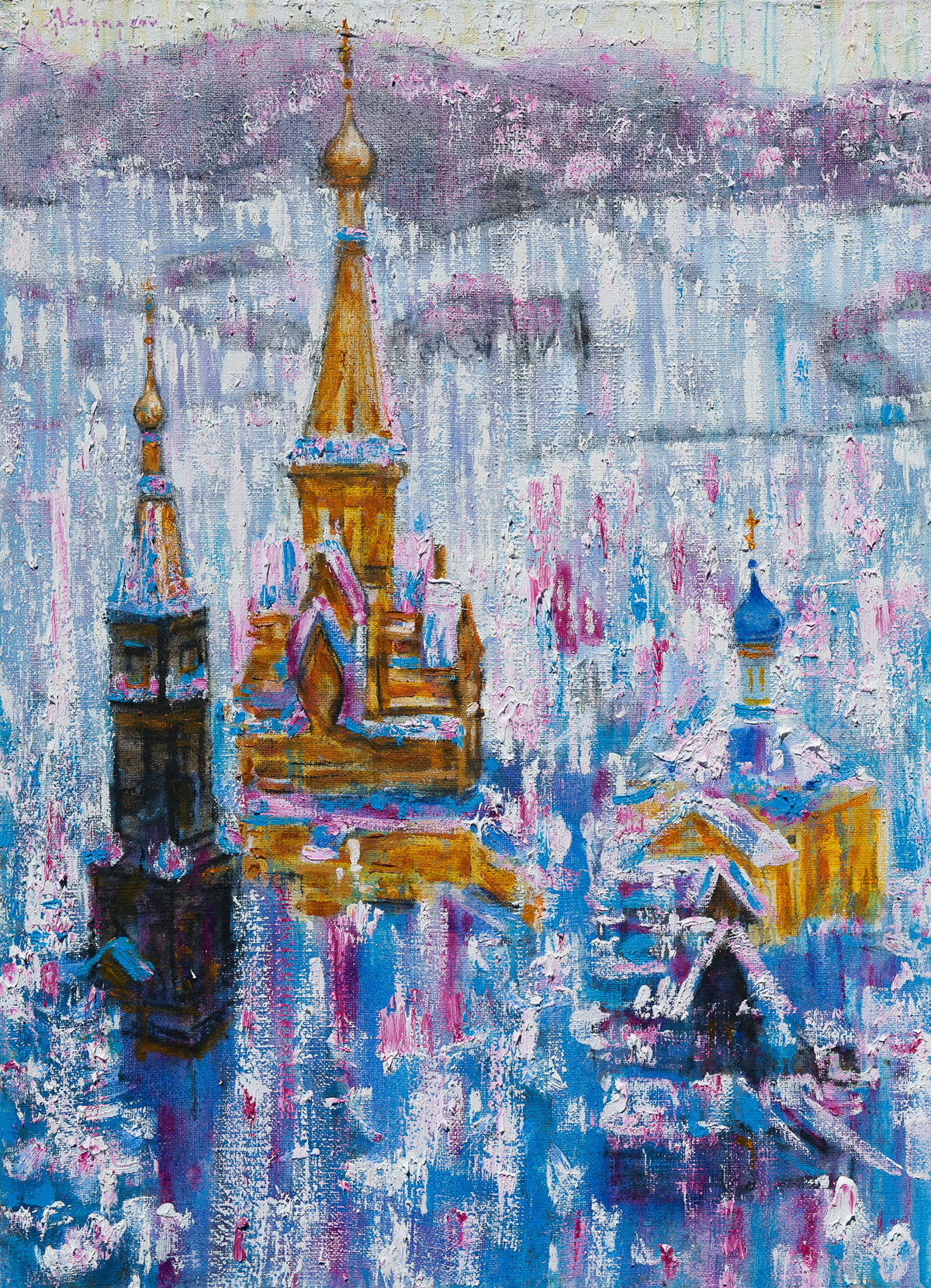 Varzuga Winter by Alexandre Evgrafov, KMB Calgary Collection Three