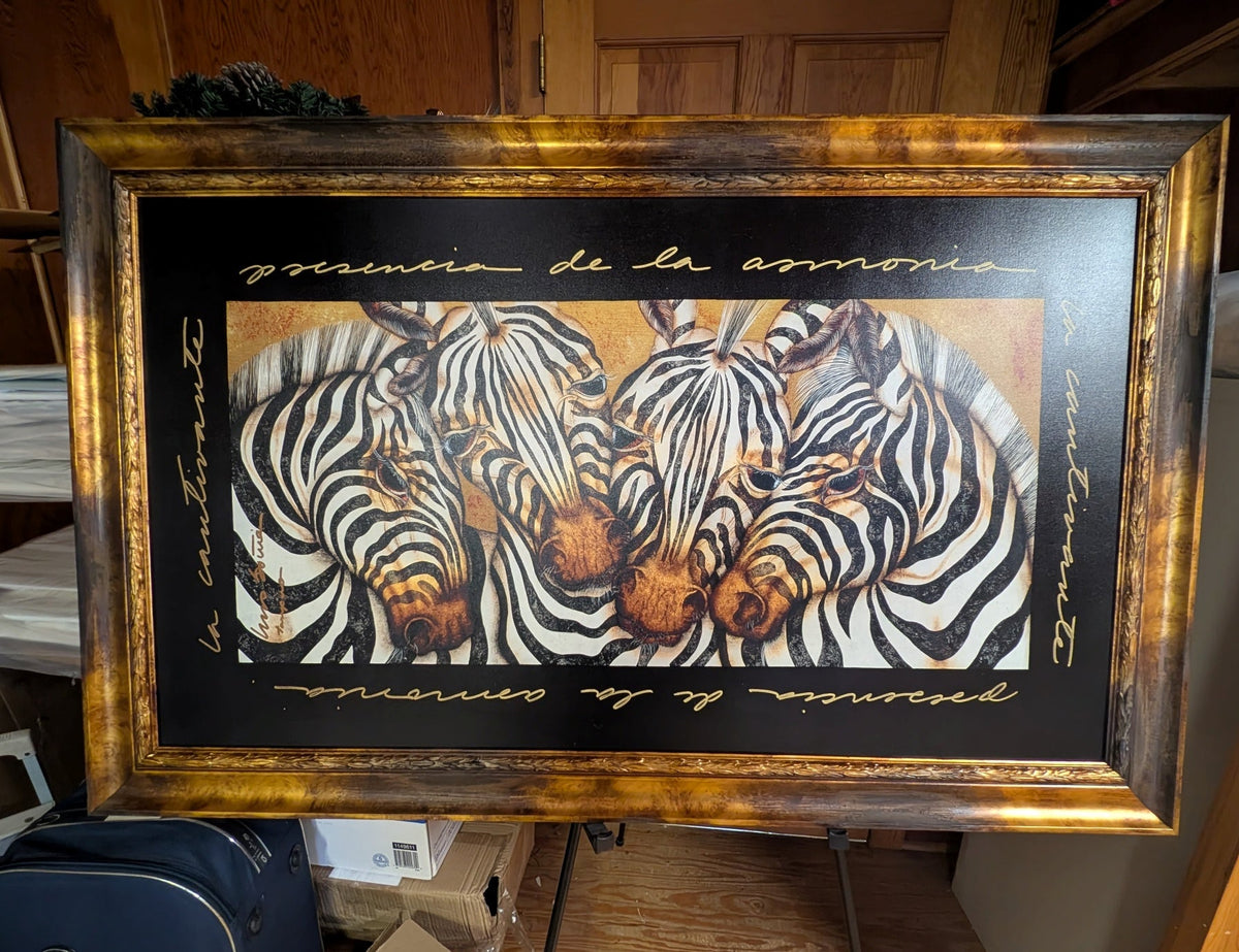 Captivating Harmony by Luis Sottil, original artwork in Michael Eskow's collection