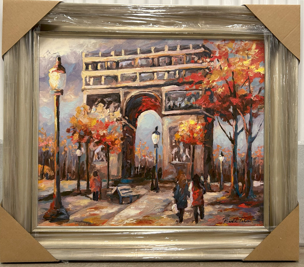 View of Arc de Triomphe Ver X by Redina Tili