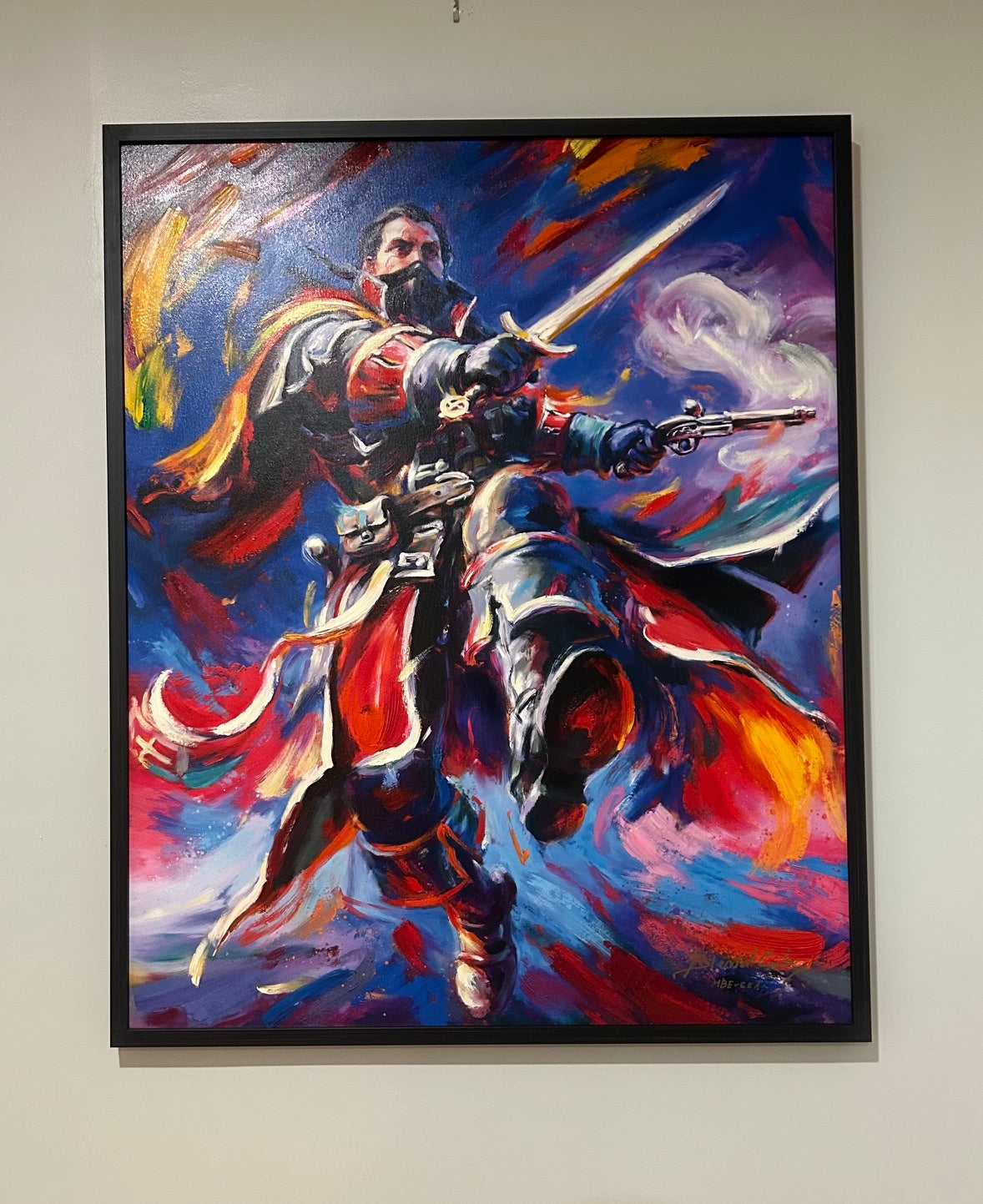 Shay Cormac original artwork by Blend Cota