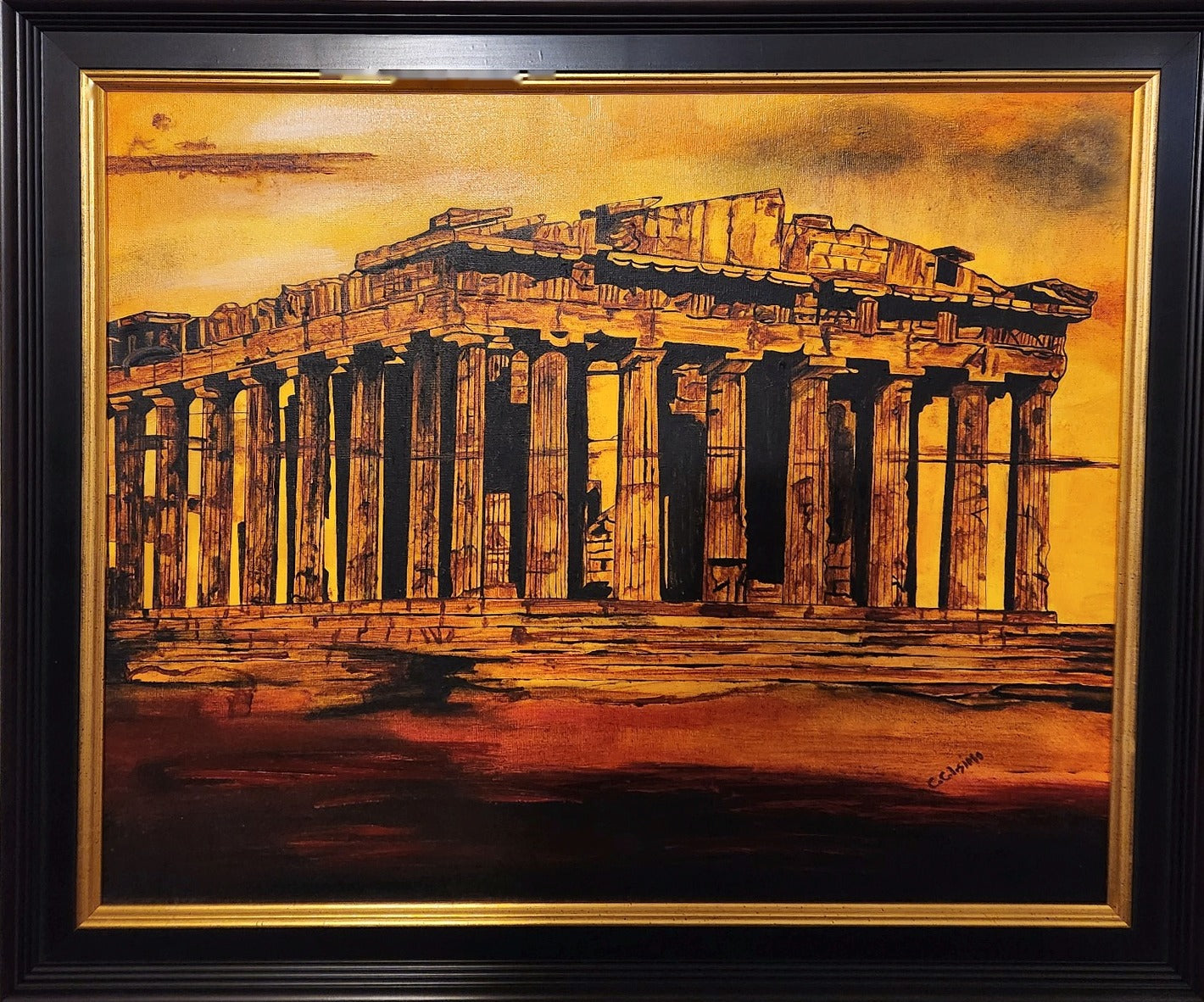 Acropolis Ruins by Catherine Colosimo