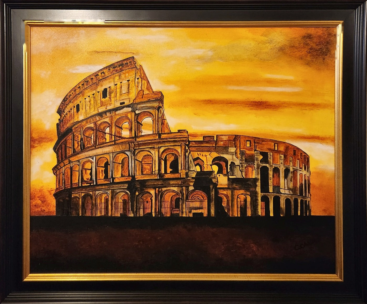 Ancient Colosseo by Catherine Colosimo
