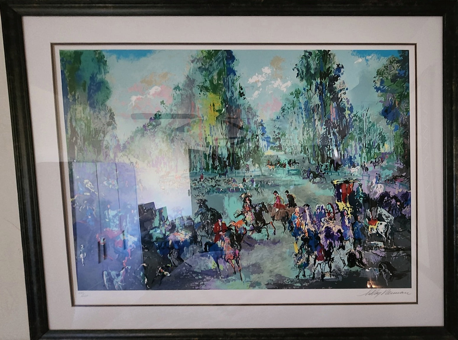 Hunt Rendez Vous by LeRoy Neiman