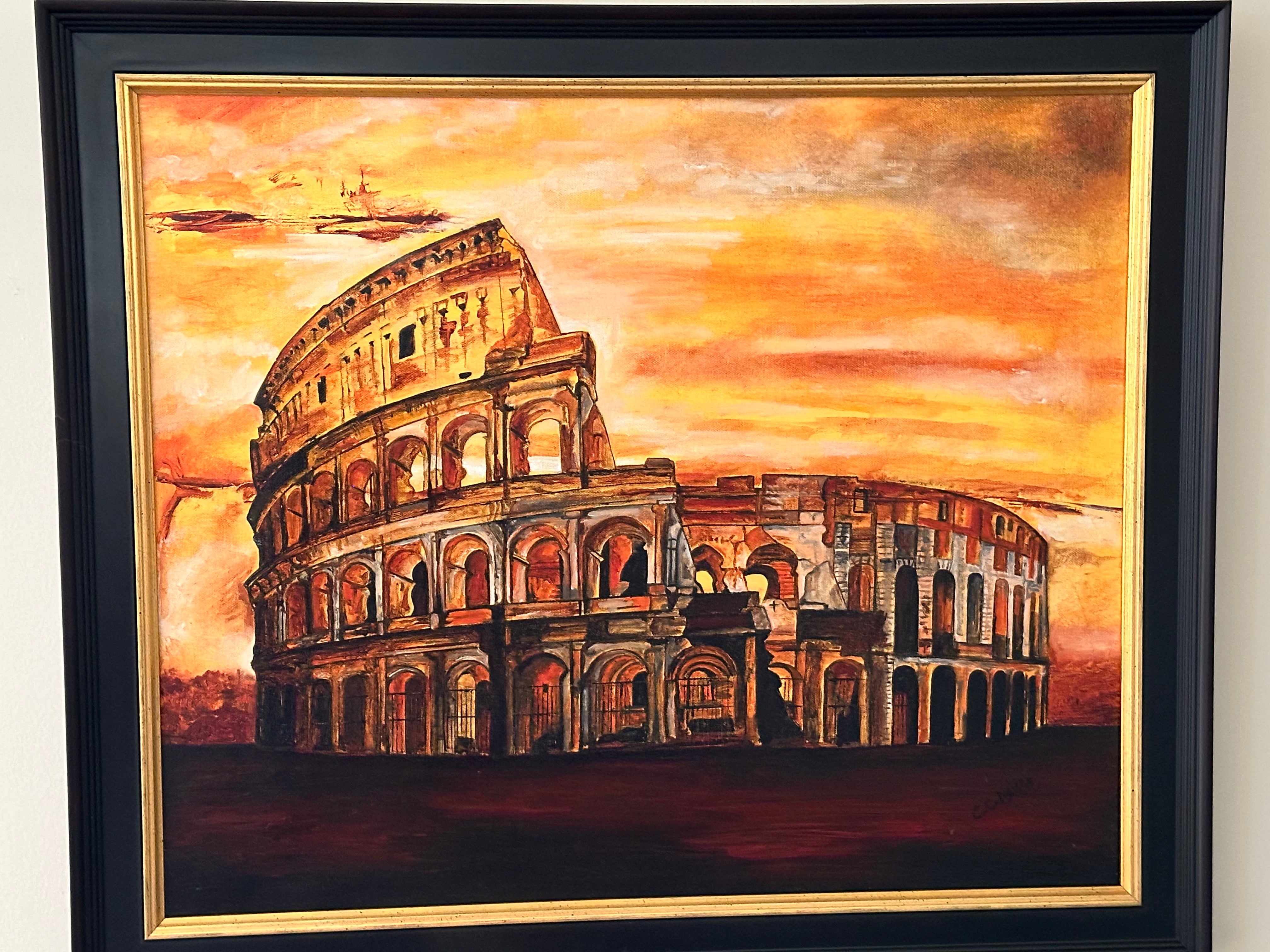 Coliseum of Rome by C. Colosimo, WB UTAH Collection