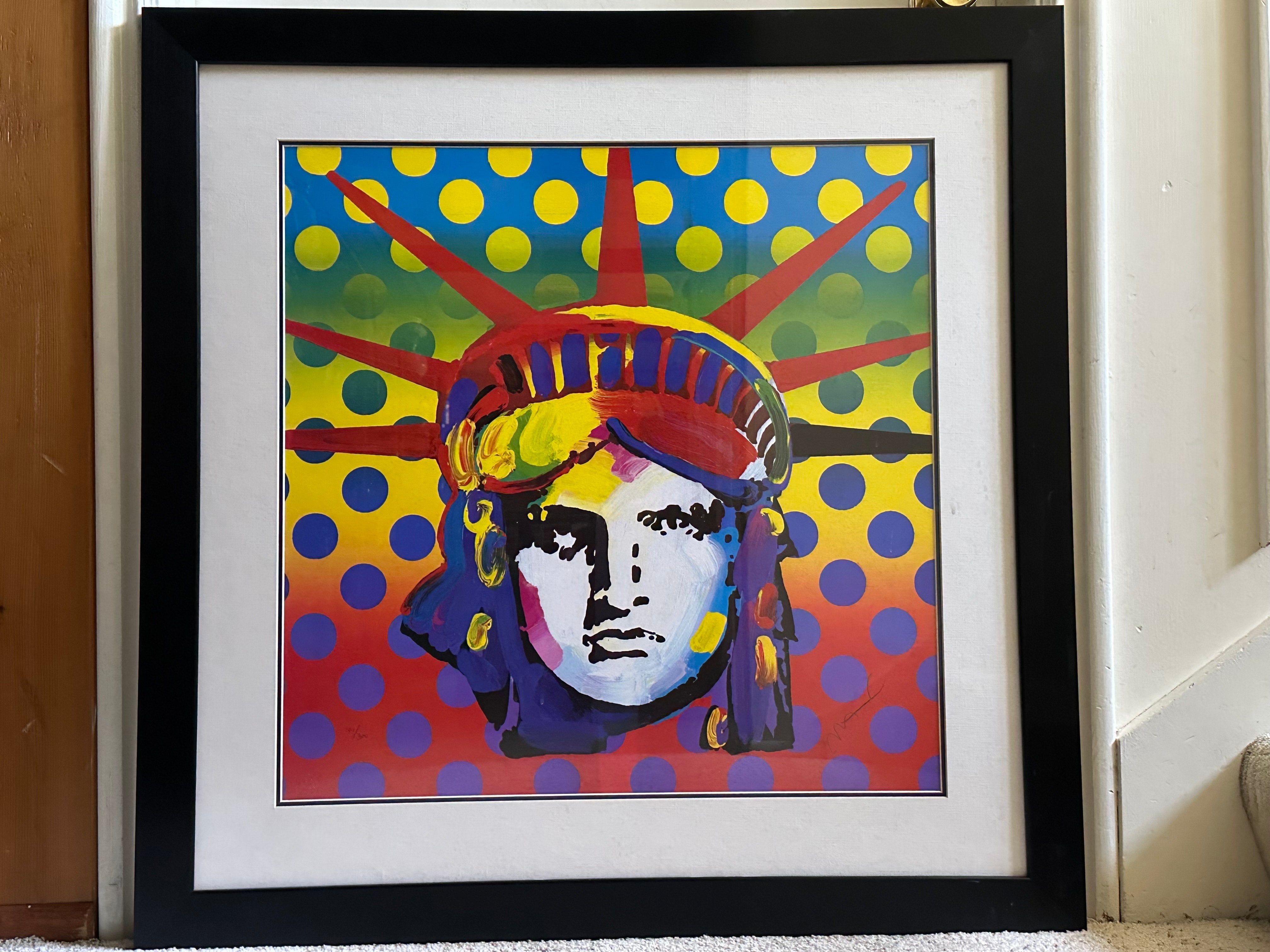 Liberty 2003, edition 101 of 300, by Peter Max, WB UTAH Collection