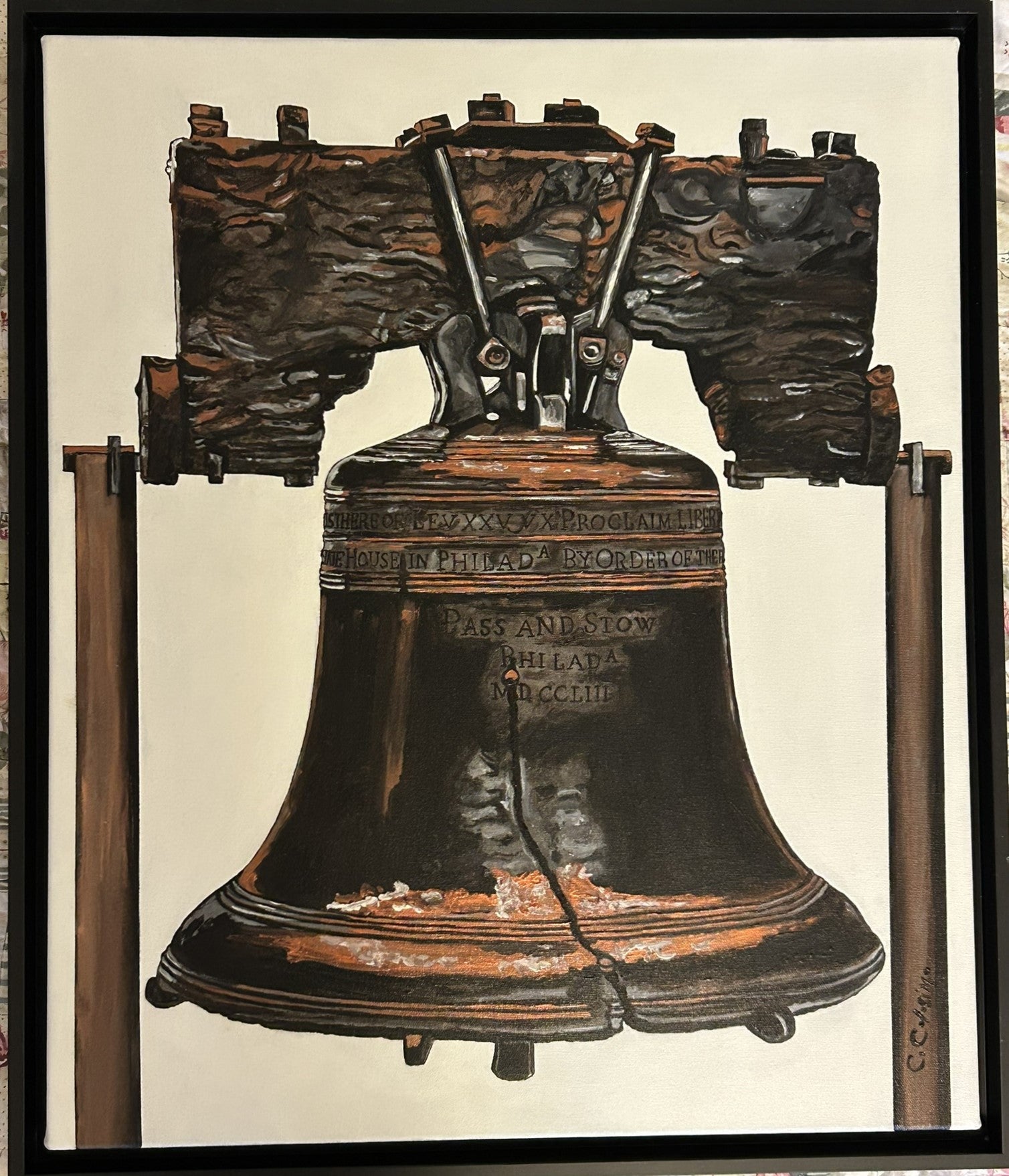 1751 Historical Liberty Bell by Catherine Colosimo