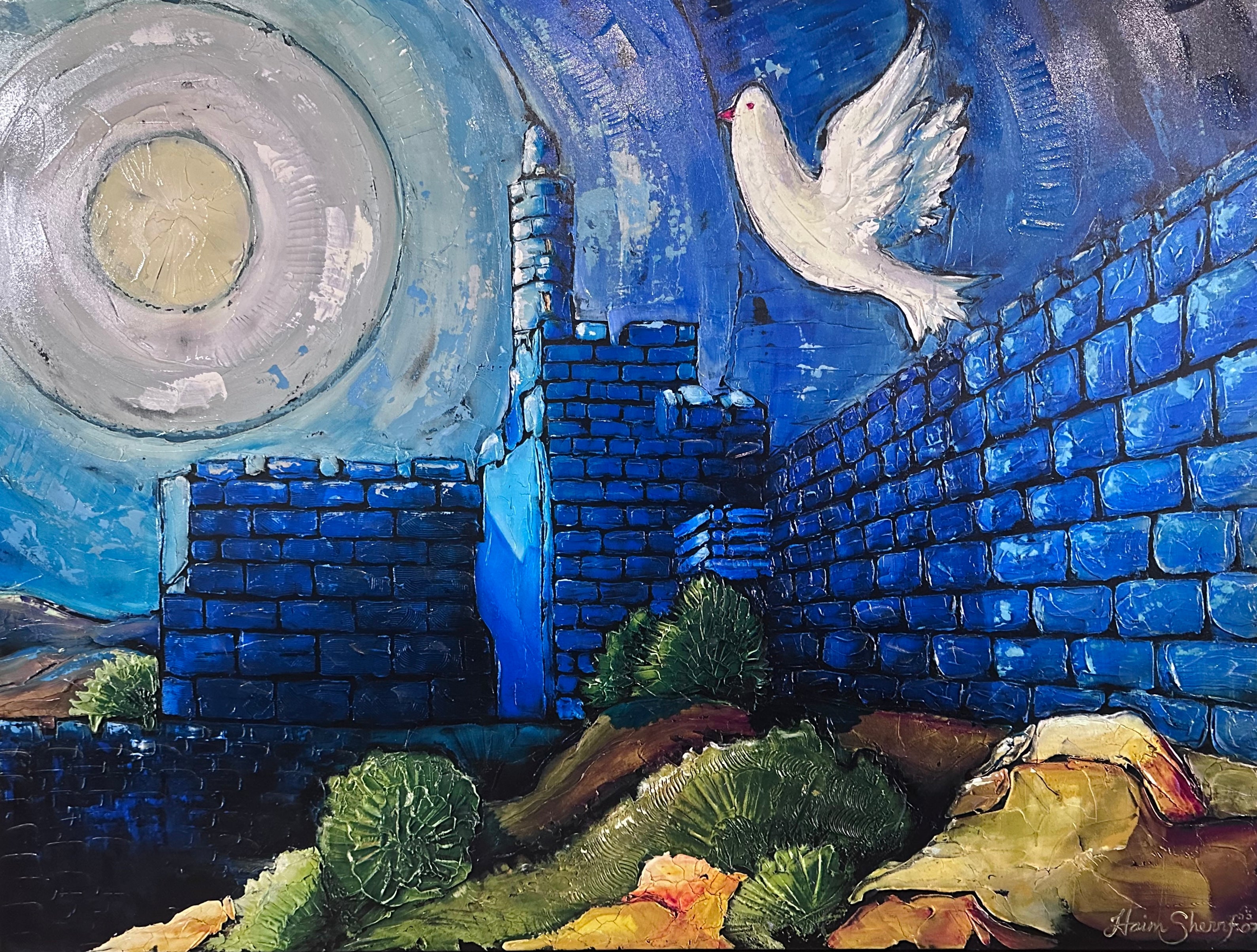 Dove of Peace by Avin Sherrf