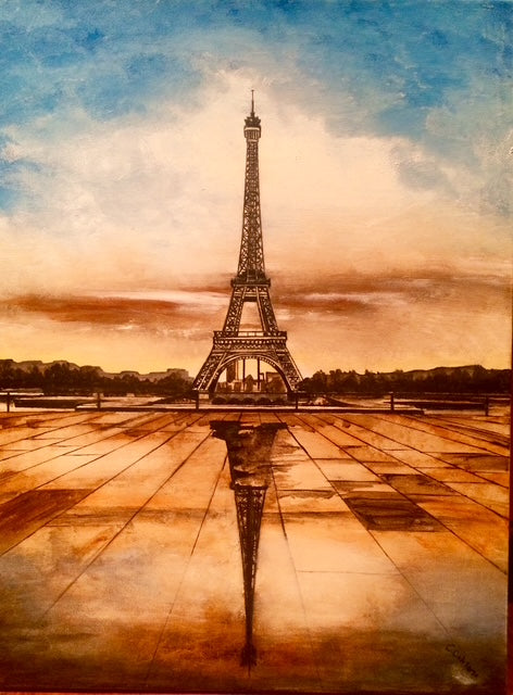 Eiffel Tower La Dame de Fer by Catherine Colosimo