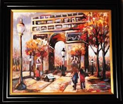 View of Arc De Triomphe by Redina Tili