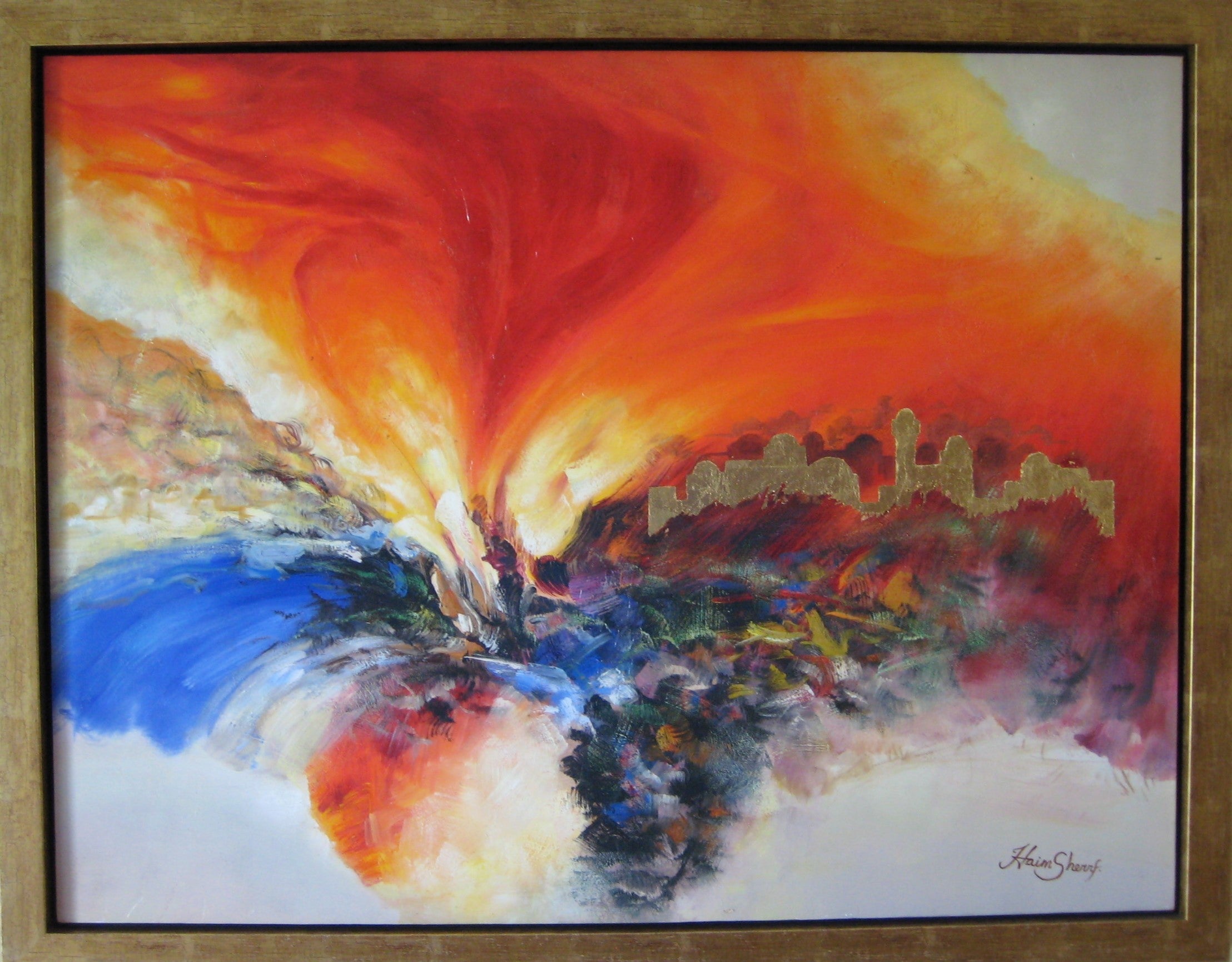 The Burning Bush by Haim Sherrf