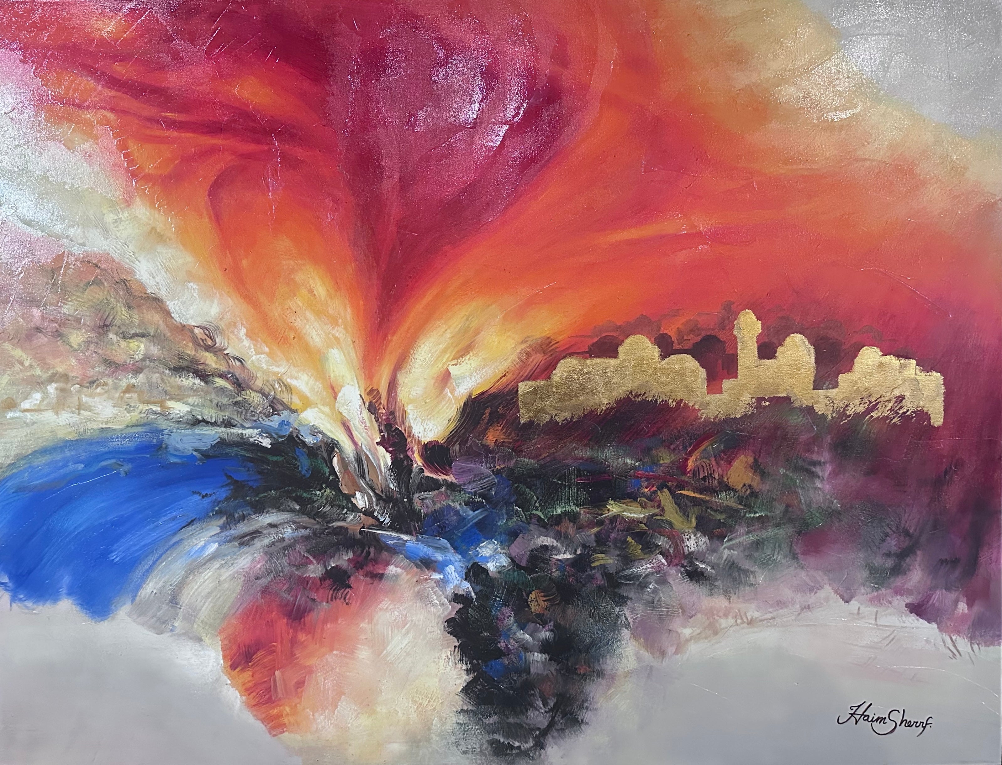 The Burning Bush by Avin Sherrf