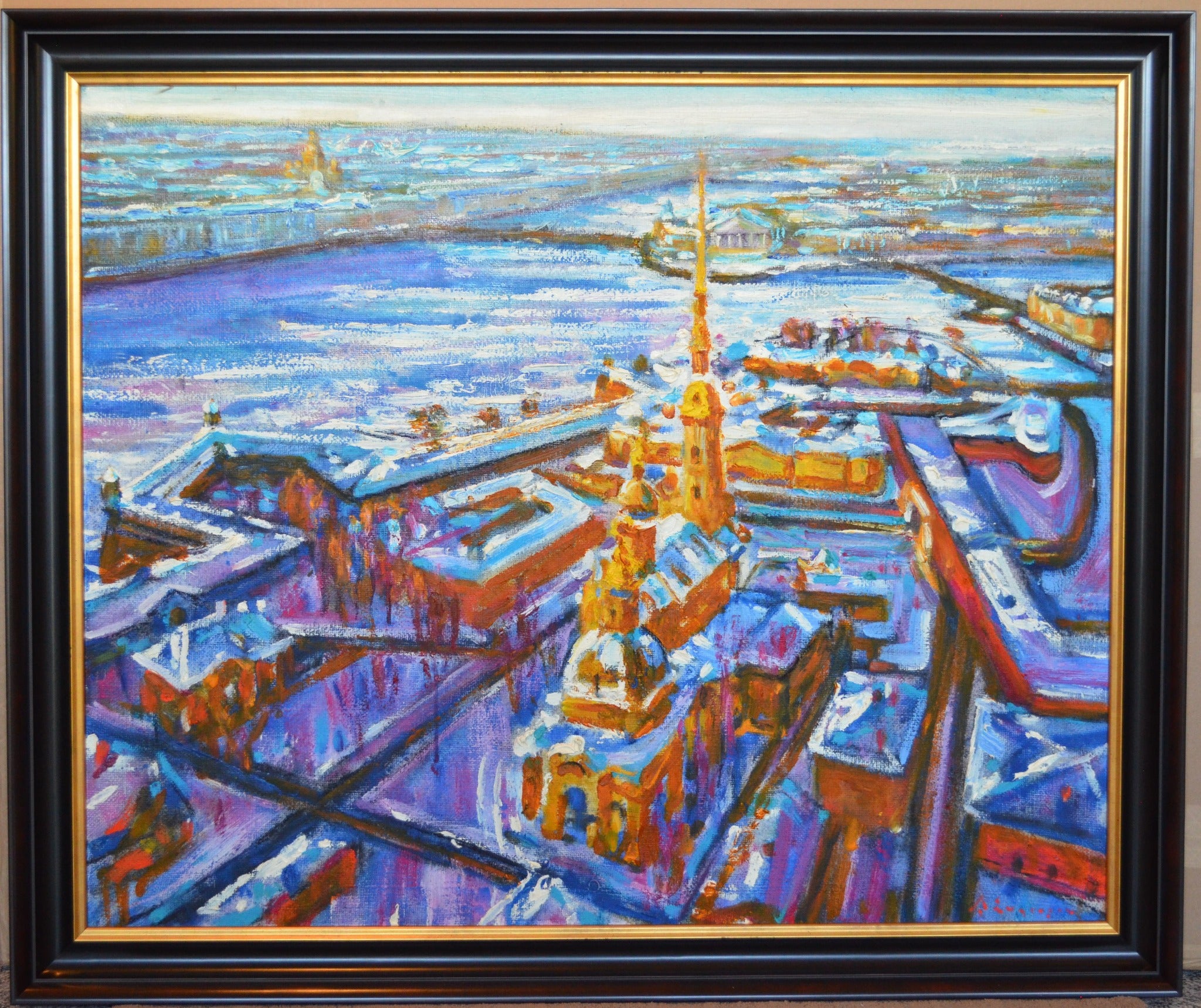 Above St. Petersburg by Alexandre Evgrafov