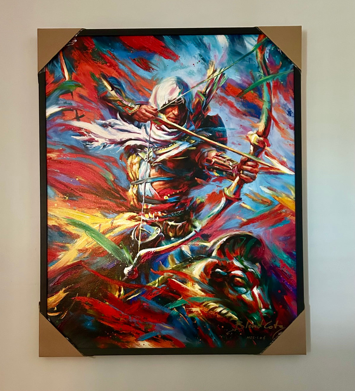 Bayek original artwork by Blend Cota