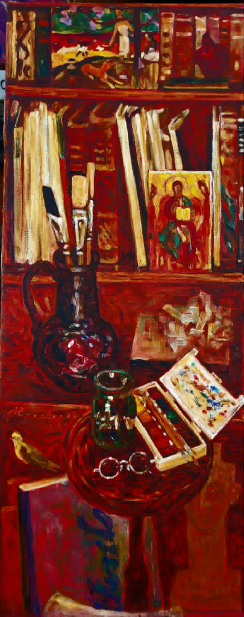 Books of Mine by Alexandre Evgrafov — original artwork