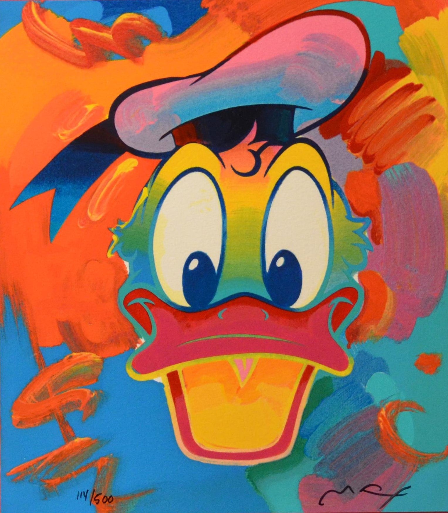 Donald Duck 4 by Peter Max