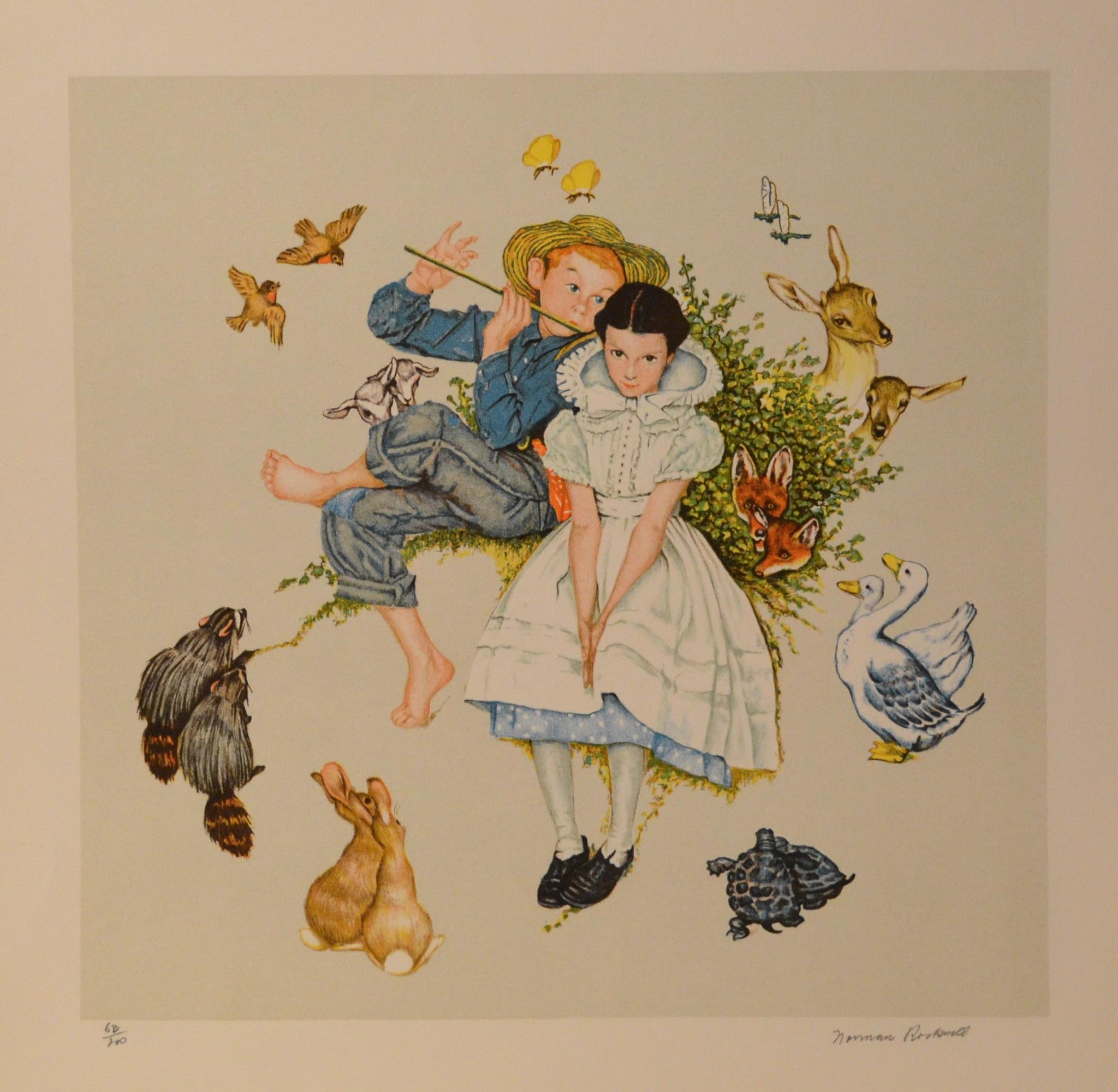 Four Ages of Love 1 by Norman Rockwell