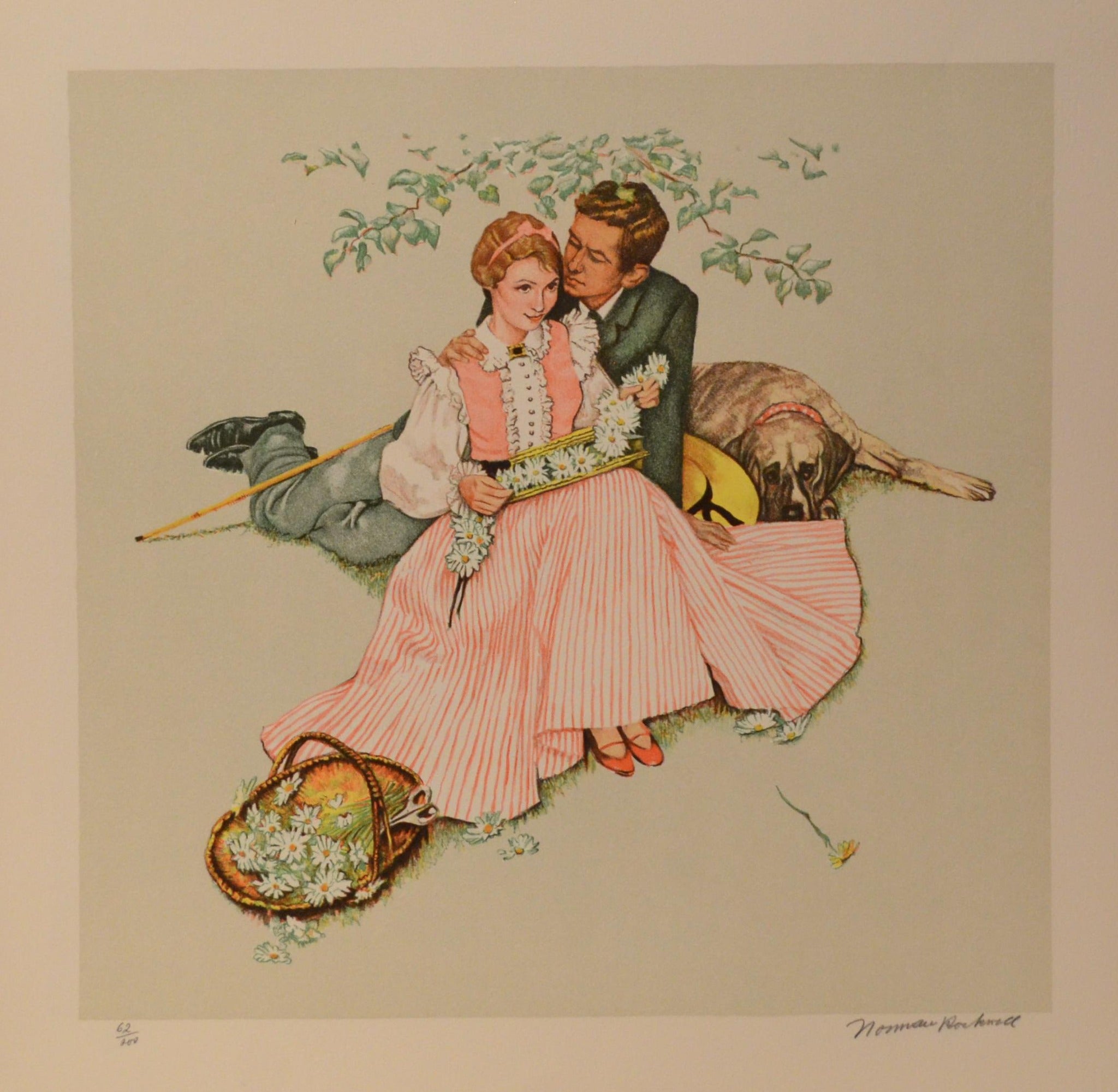 Four Ages of Love 2 by Norman Rockwell