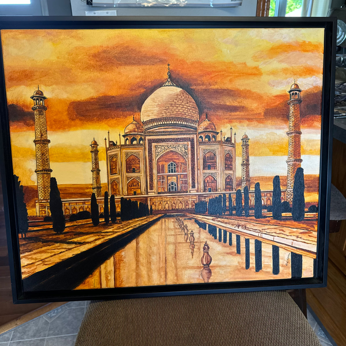 The Crown Palace Taj Mahal by Catherine Colosimo - HGW Regina Collection