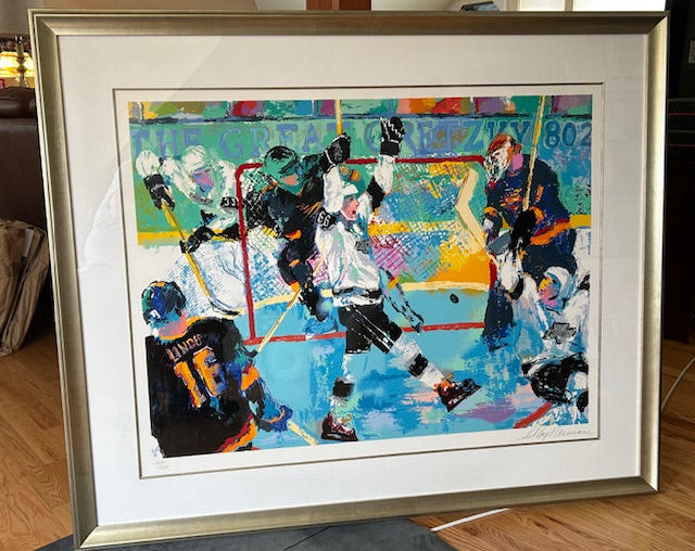 Hockey action artwork draft listing