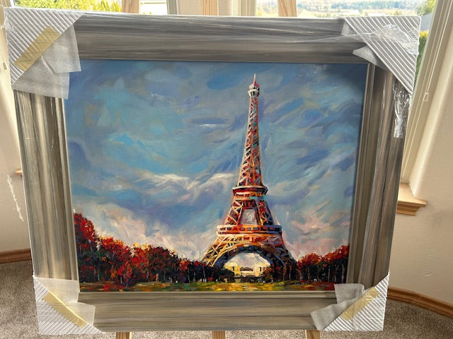 Eiffel Tower XCVI by Redina Tili