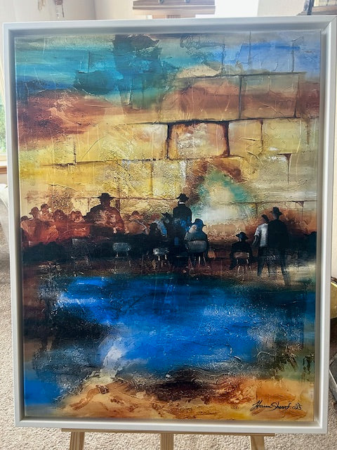 View Of The Wall by Haim Sherrf