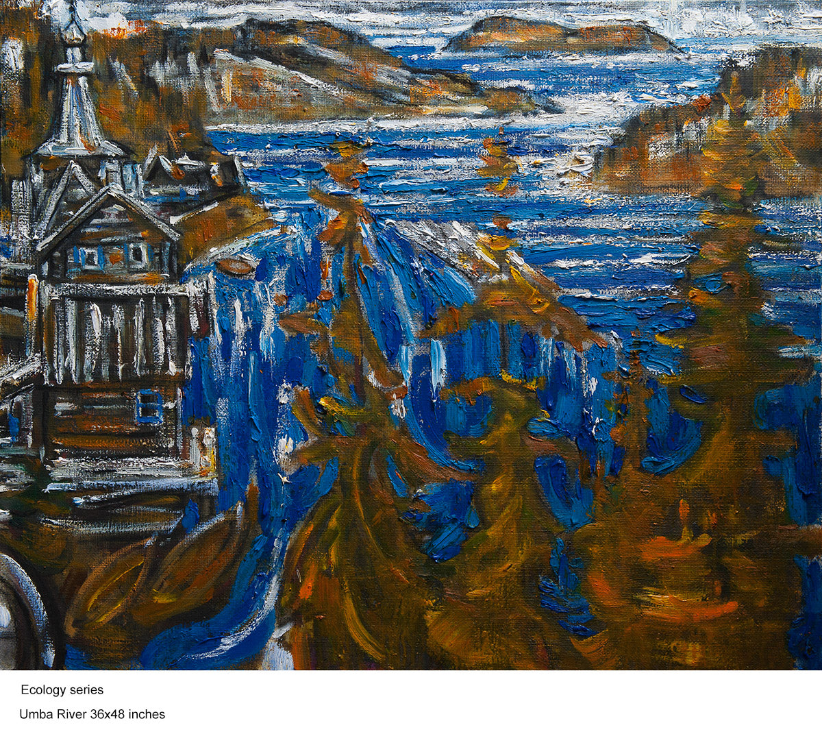 Umba River by Alexandre Evgrafov, KMB Calgary Collection Three