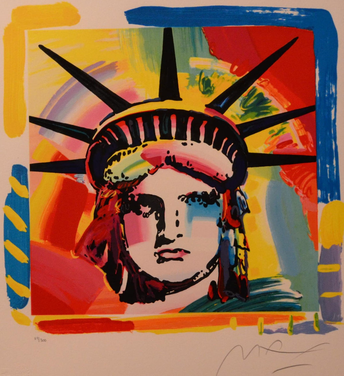 Liberty Head 4 by Peter Max