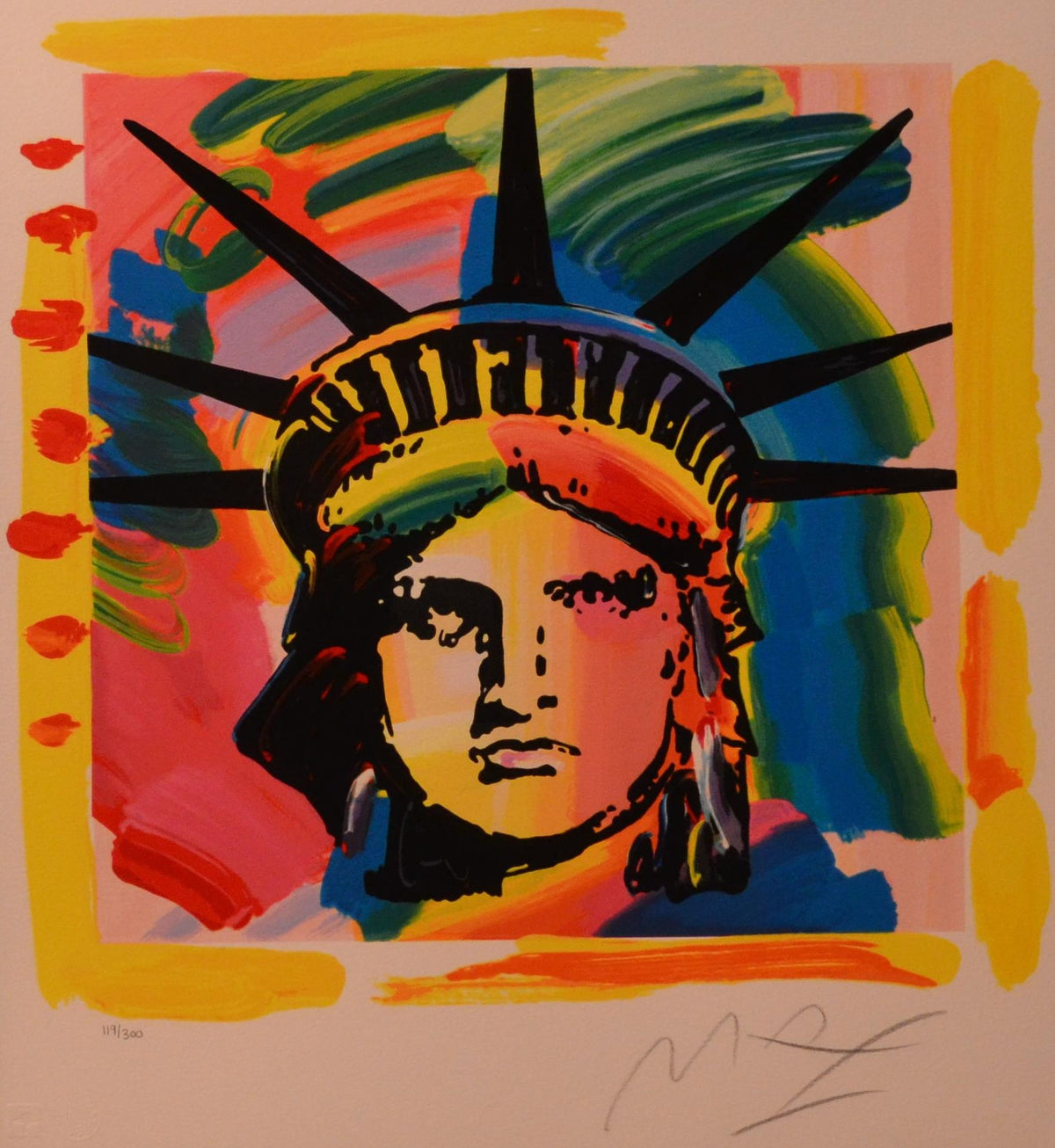 Liberty Head 3 by Peter Max