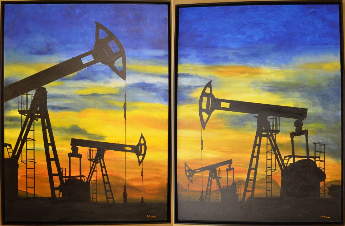 Liquid Prosperity 1 and 2 by Catherine Colosimo