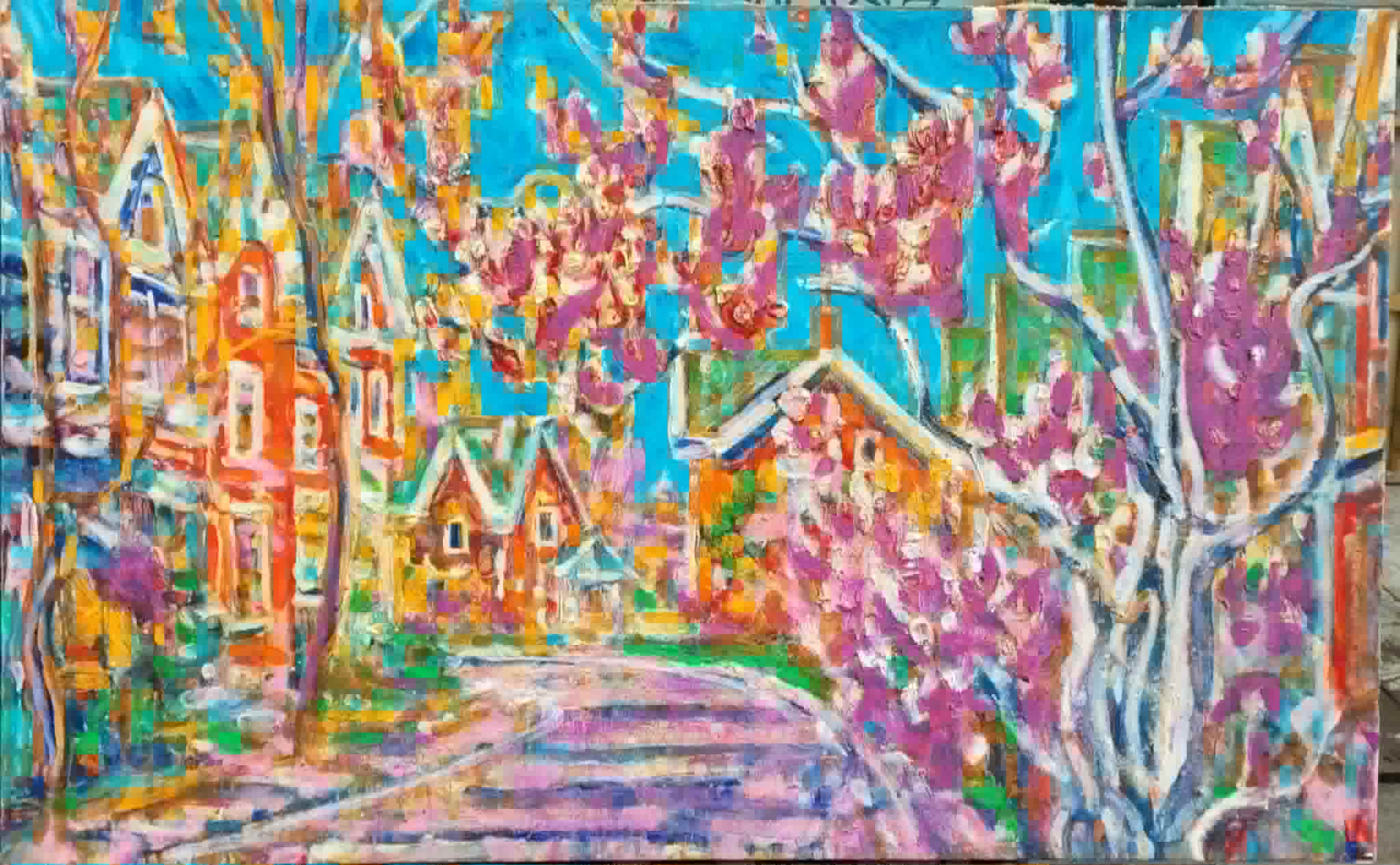 Magnolia on Annette by Alexandre Evgrafov — original artwork