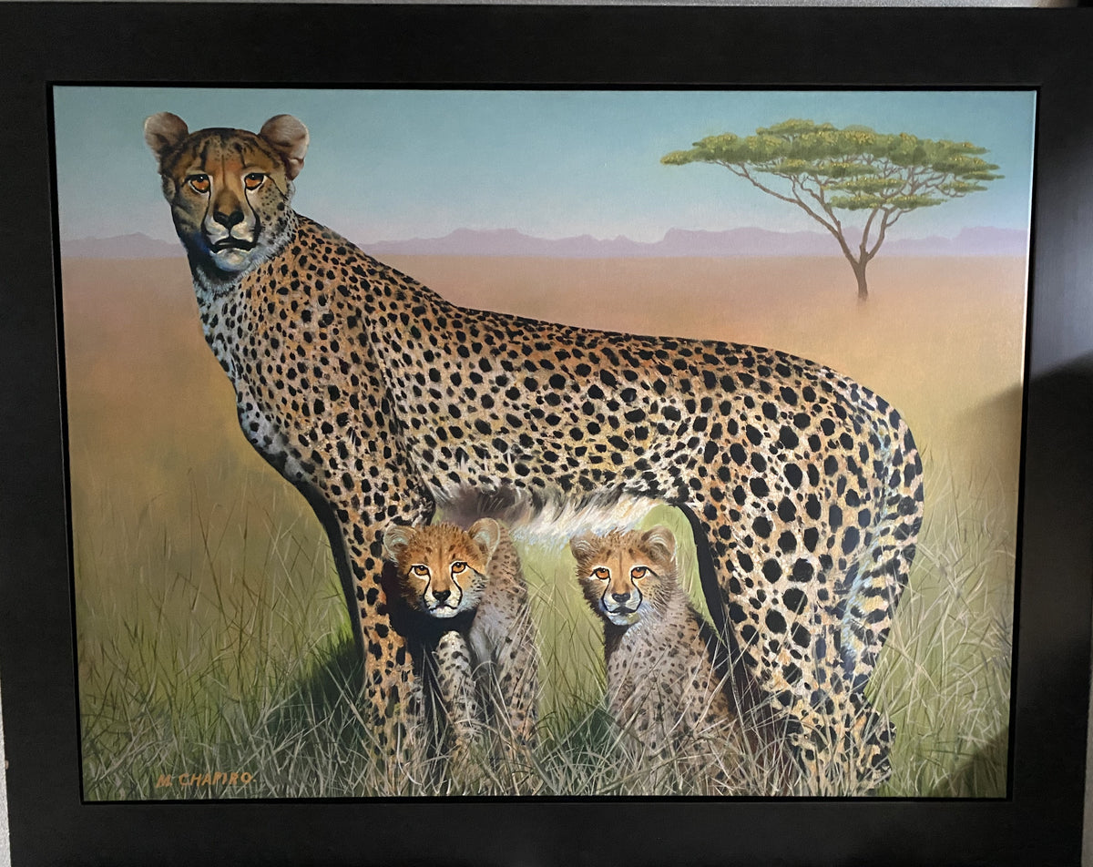 Motherhood – Cheetahs by Mikhail Chapiro