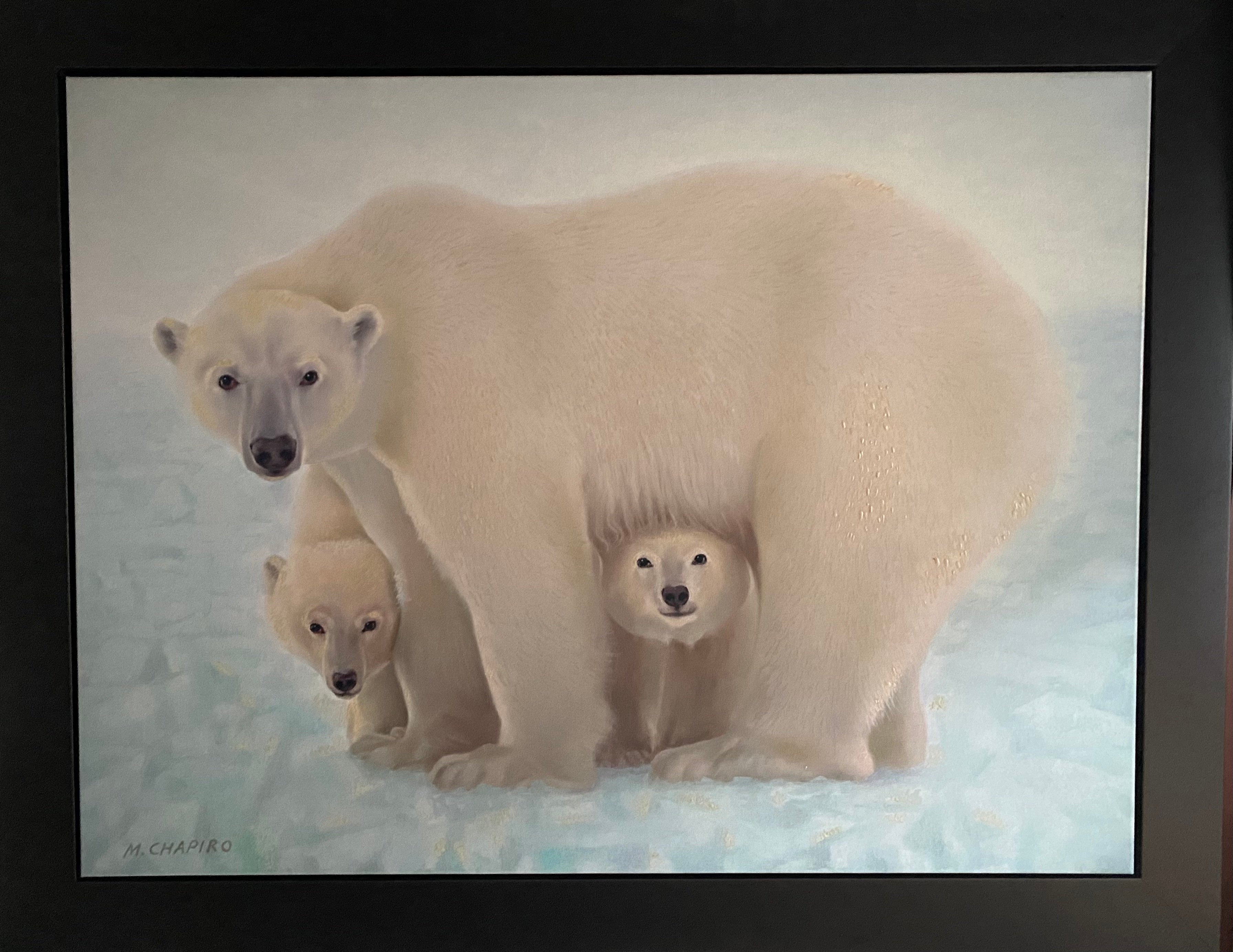 Motherhood - Polar Bears by Mikhail Chapiro