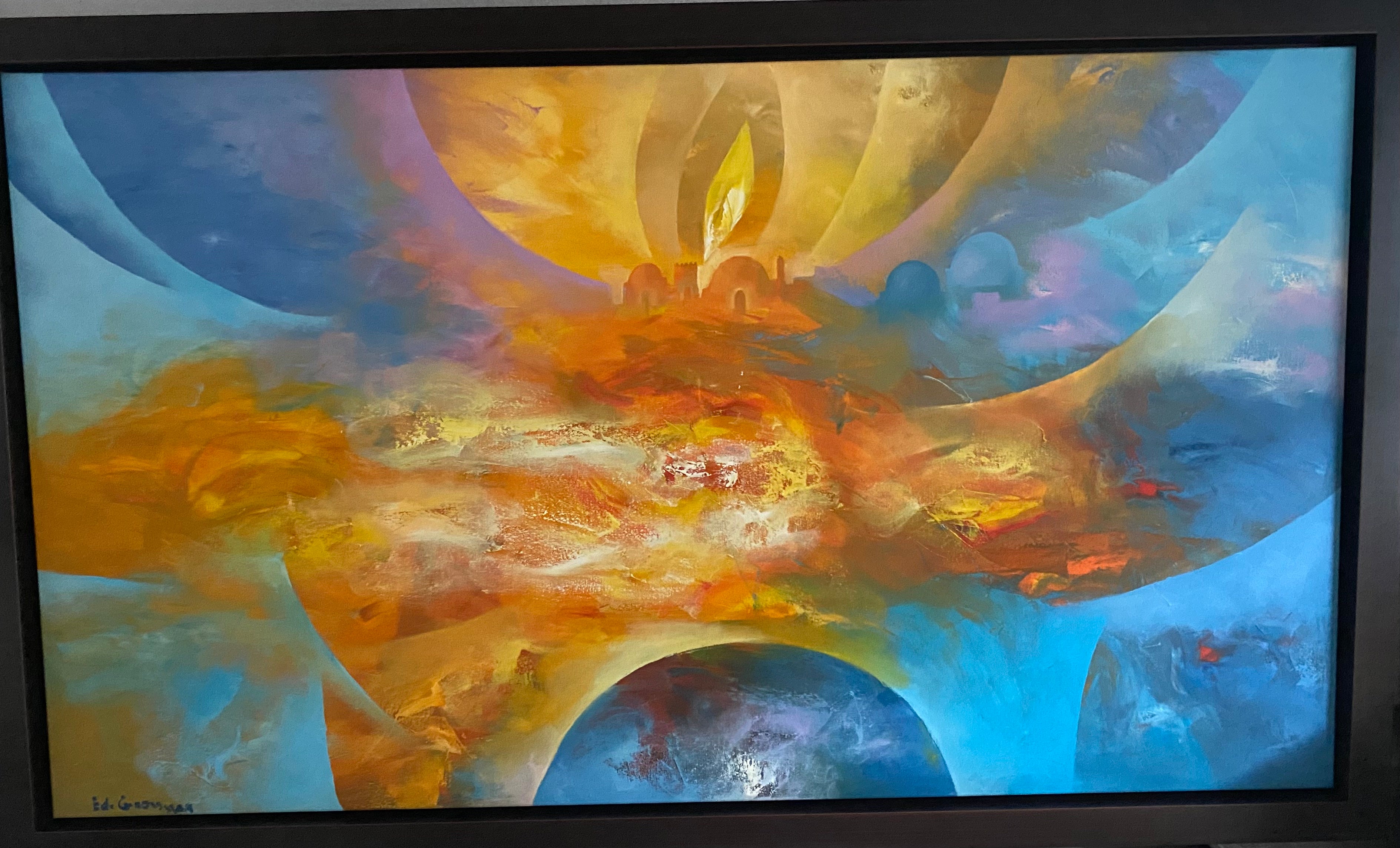 Noah's Messenger - Seventh Heaven VII by Eduard Grossman