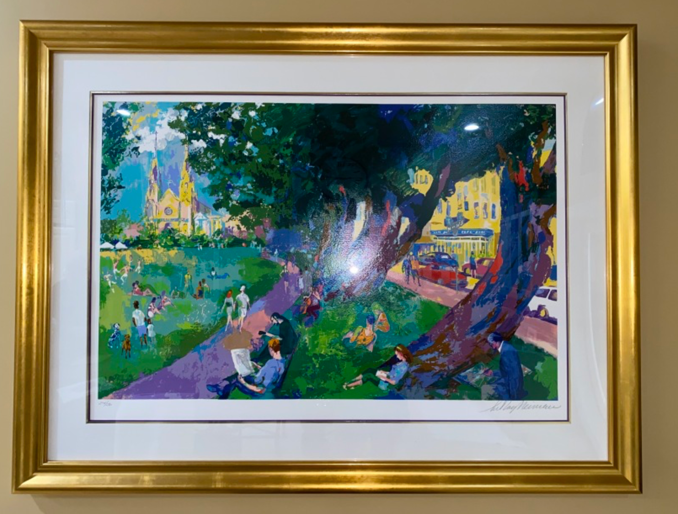 Washington Square—San Francisco by Leroy Neiman