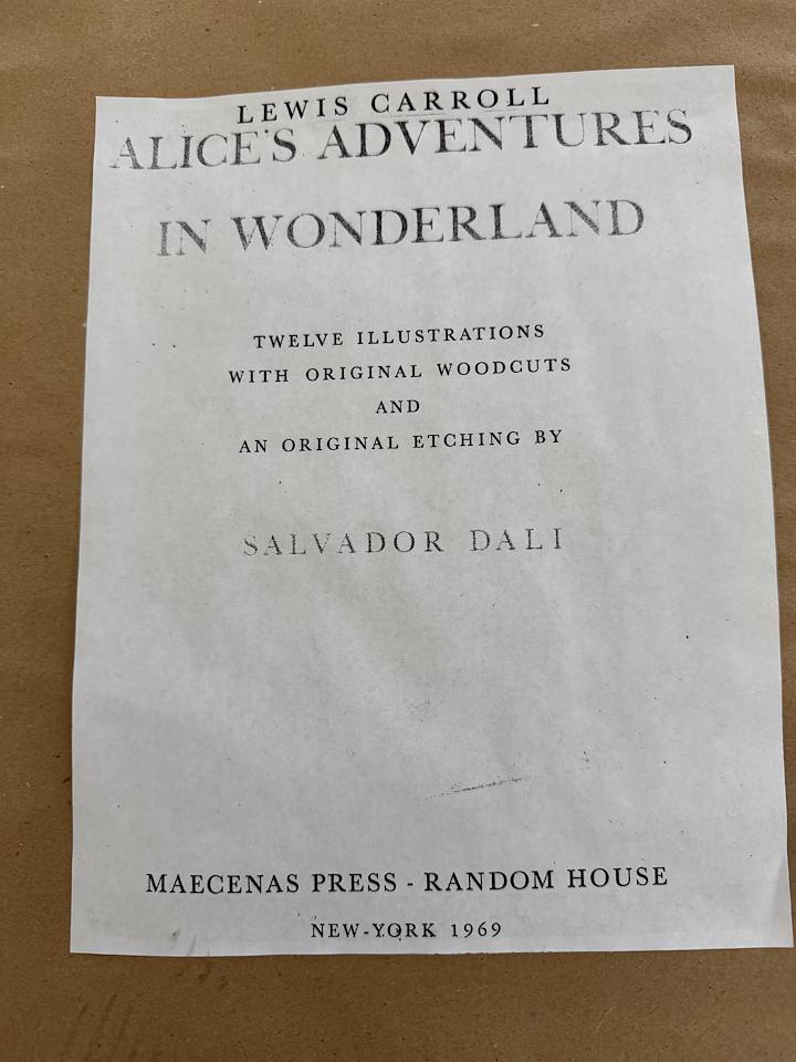 Who Stole the Tarts? — Salvador Dalí — owner photograph