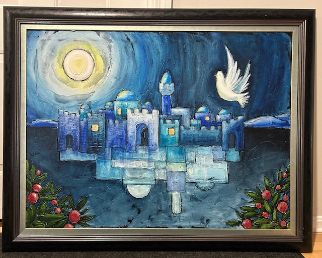 Peace In Jerusalem By Haim Sherrf